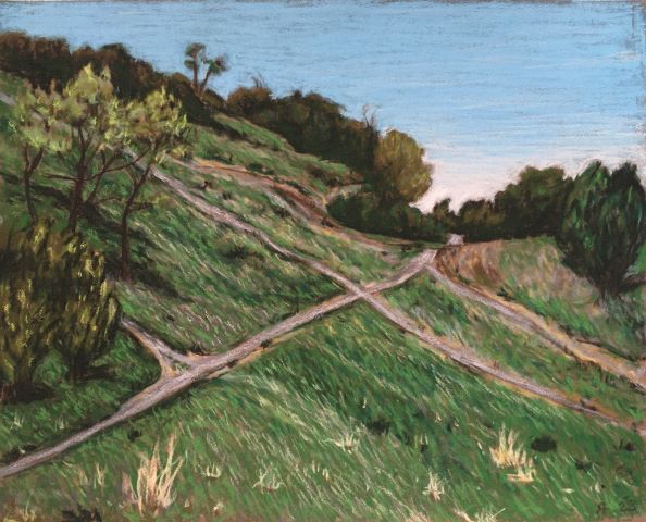 Spring, River Valley, Edmonton: Pandemic Drawing # 55